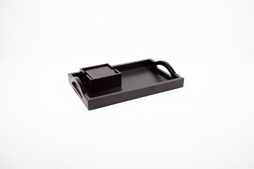 Regular tray + Square Coaster Combo
