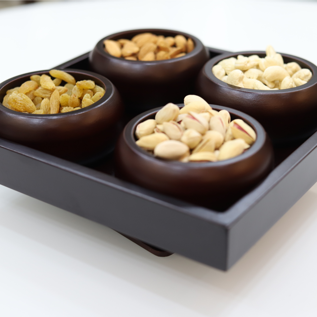 Square Tray and Bowl set (Set of 2) [Rotating]