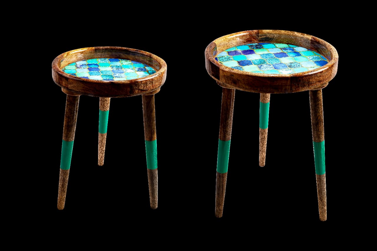 Epoxy Mango-Wood Table 2