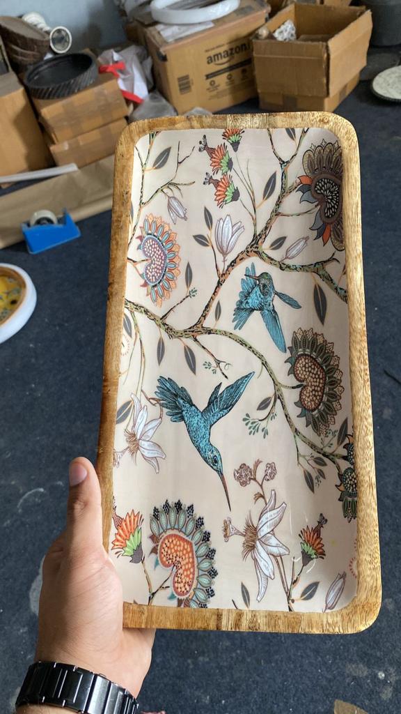 Epoxy Mango-Wood Tray 3