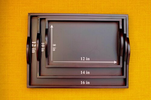 Multi-purpose Serving Trays [Set of 3]